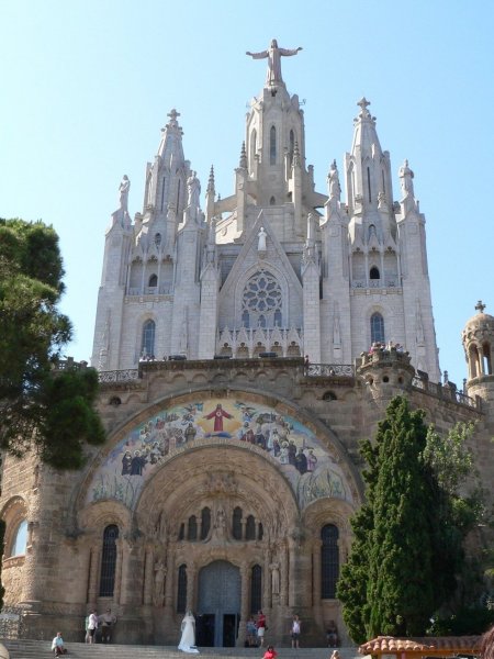 La chiesa del Tibidabo