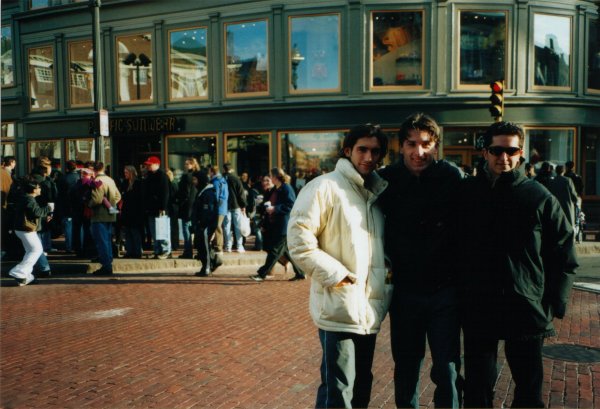 Boston in centre