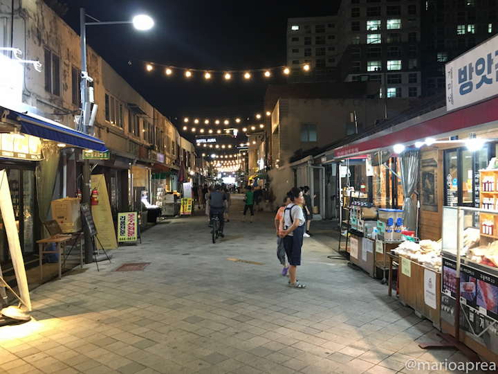 Mercato vicino stazione Gwangju
