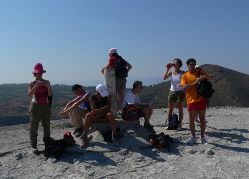 La cima di Vulcano