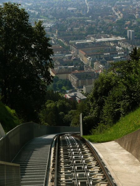 ferrovia a cremagliera Innsbruck